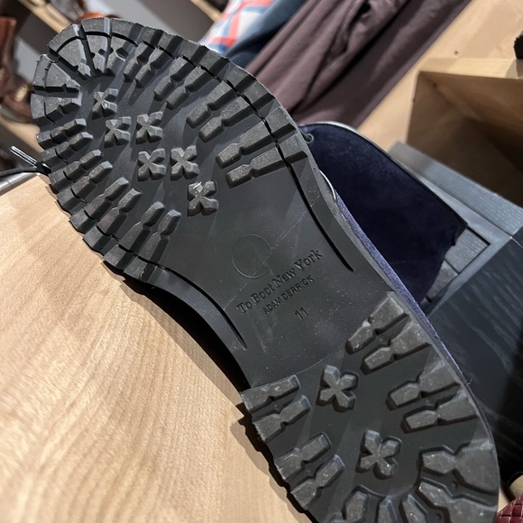 To Boot New York chukka boot blue suede size 11 - Picture 3 of 5